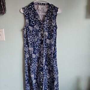 Coldwater Creek 90's Style button down Dress